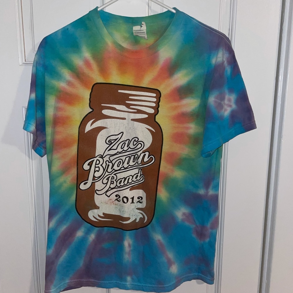 Zac Brown Uncaged Tour 2012 concert t shirt